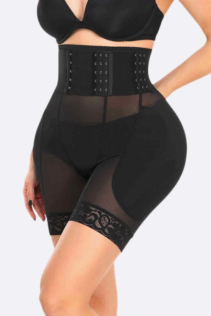 Instant BBL Hip Enhancing High Waisted Padded Hourglass Shaper Shorts