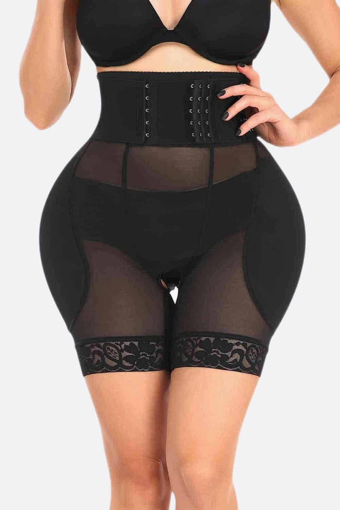 Instant BBL Hip Enhancing High Waisted Padded Hourglass Shaper Shorts