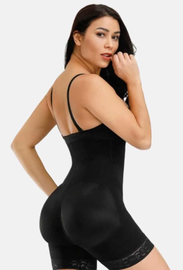 Adjustable Straps Crotchless Butt Lifter Tummy Control Body Shaper
