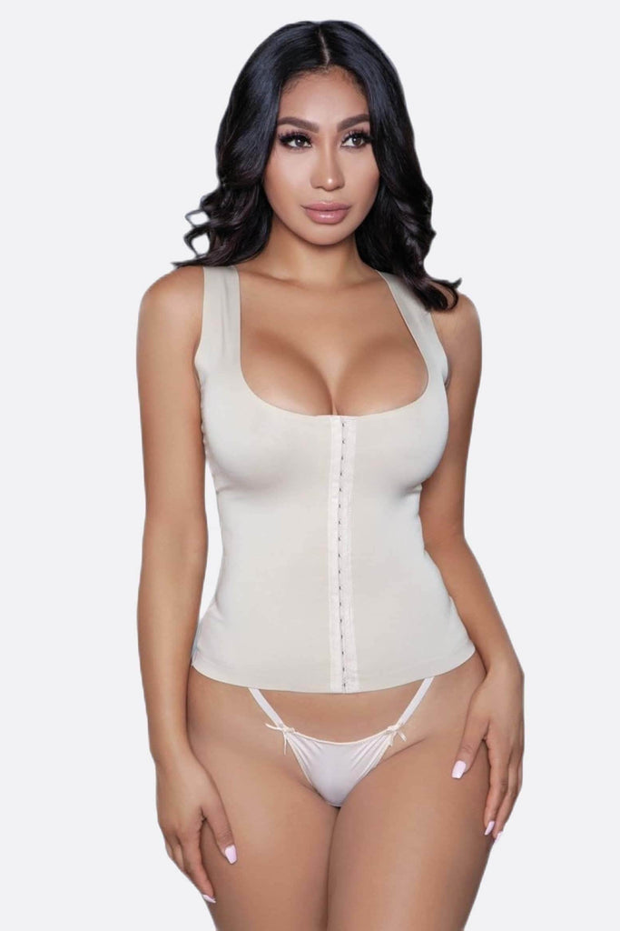 Tummy Control Seamless Camisole Body Shaper, Smoothing Shapewear Top